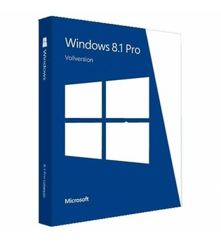 Pudełko systemu operacyjnego Microsoft Windows 8.1 Pro